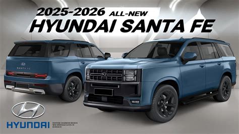 Hyundai Santa Fe 2025 2026 Redesign Digimods Design Youtube