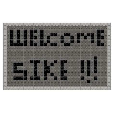 Welcome Home Sign Brik