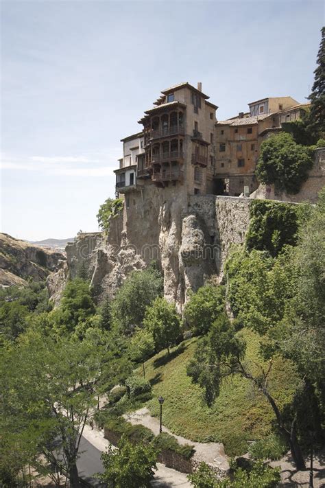 Hanging Houses Cuenca Spain Stock Photo Image Of Nobody House