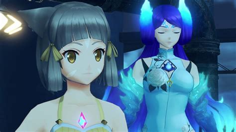 Xenoblade Chronicles 2 Swimsuit Edition Blade Quest Cutscenes Sheba Youtube