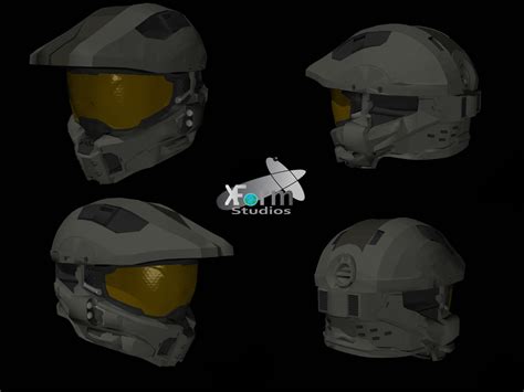 Halo 4 Master Chiefs Helmet By Jamezzz92 On Deviantart