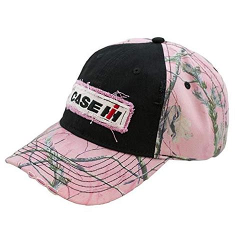 Case Ih Ladies Pink Camo And Black Cap Officially Licensed Etsy