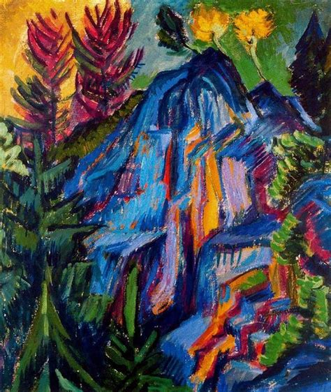 4 5 weblinks  quelltext bearbeiten  paisagem com azul rochas por Ernst Ludwig Kirchner (1880 ...
