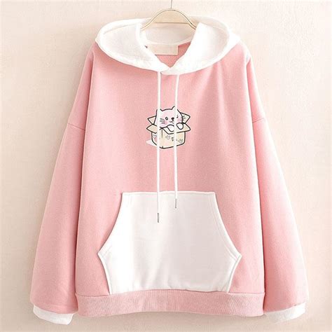 Japanese Kawaii Cat In The Box Sweater Sd01920 Syndrome Cute Kawaii