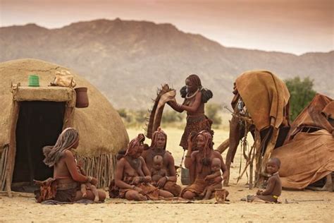 The Himba People Of The Kunene Region Of Northern Namibia Have A Beautiful Traditional Culture