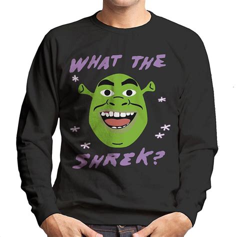 Shrek What The Shrek Mens Sweatshirt Fruugo Us