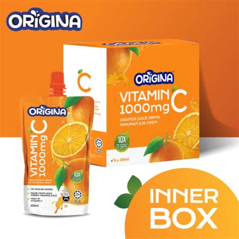 Origina Vitamin C Orange Juice Drink Shopee Singapore