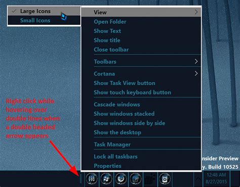 The windows 10 icon sizes are not changeless. Fix Icon Size Disparity Problems in Windows 10 Taskbar and ...