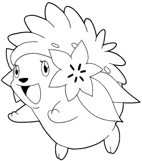 How To Draw Shaymin From Pokémon With Easy Step By Step Drawing