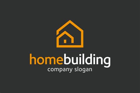 Home Building Logo Branding And Logo Templates ~ Creative Market