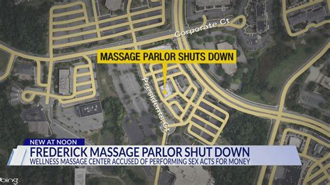 Frederick County Massage Parlor Shut Down Accused Of Performing Sex