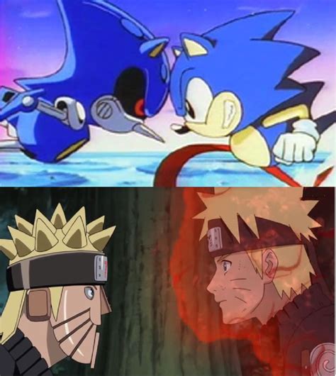 Sonic The Hedgehog And Naruto Shippuden Comparison By Brandonale On