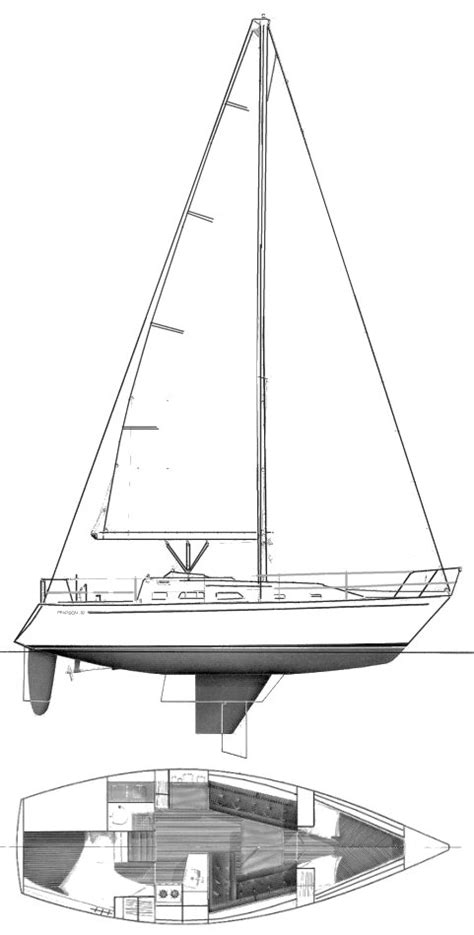 Pearson 33 2 Reviews Specifications Built Engine Harbormoor