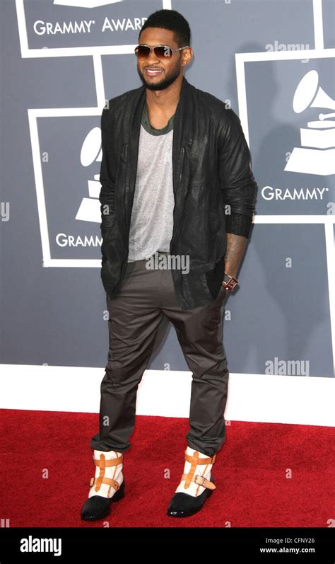 Usher The 53rd Annual Grammy Awards At The Staples Center Red Carpet