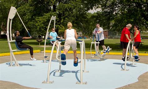 Its Time To Get Moving On Outdoor Playgrounds For The Senior Set