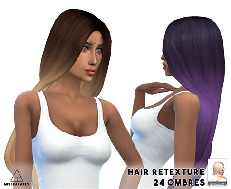 Sims 4 Hairs Miss Paraply 10 000 Followers Appreciation T