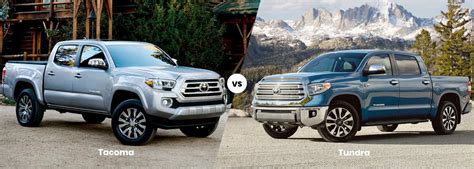 2021 Toyota Tacoma Vs Tundra Towing Engines Price Configurations
