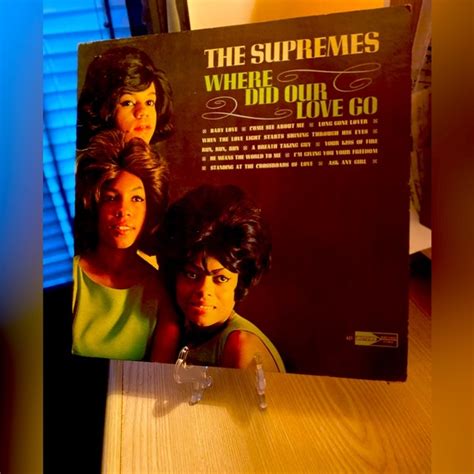 Media The Supremes Where Did Our Love Go Vinyl Lp 1964 Original Us