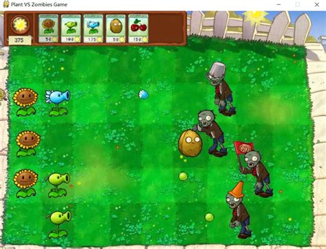 Pyopengl pure binding to opengl. A simple Plants Vs Zombies game with python