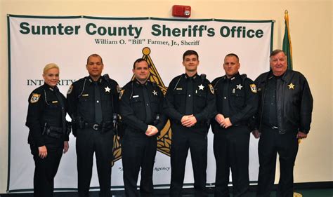Five New Deputies Ready For Duty With Sumter County Sheriffs Office