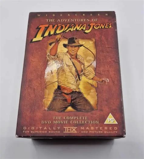 THE ADVENTURES OF Indiana Jones The Complete DVD Movie Collection 4
