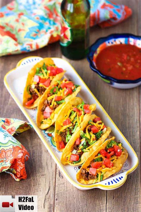 Best Ever Homemade Texmex Beef Tacos How To Feed A Loon