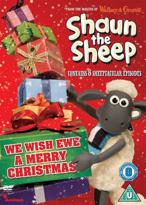 Shaun The Sheep We Wish Ewe A Merry Christmas Import Dvd Et Blu Ray