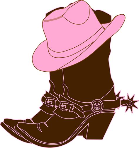 Free Image On Pixabay Boots Hat Cowgirl Western In 2021 Pink