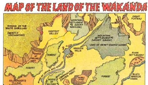 Walt disney world resort (florida). Jungle Maps: Map Of Africa With Wakanda