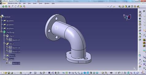 Cad Catia V5 Part Design 07 Download Free 3d Model By Chu Cad Crowd