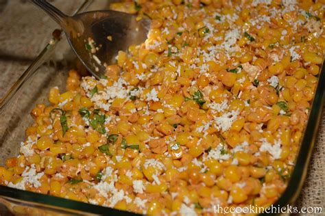 Mexican Street Corn Casserole The Cookin Chicks Recipe Corn