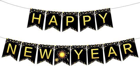 katchon happy new year banner 2024 10 feet no diy happy new year sign for new