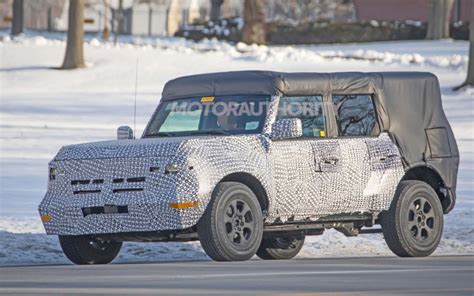 2020 Ford Bronco Spy Shots Colors Release Date Redesign Specs 2020