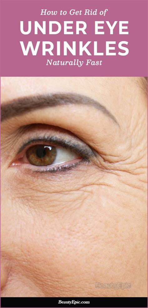 How To Get Rid Of Under Eye Wrinkles Naturally Under Eye Wrinkles