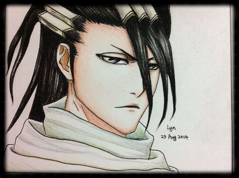 Byakuya From Bleach Male Sketch Drawings Disney Characters