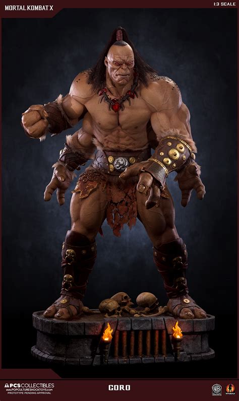Mortal Kombat X Goro Statue Photos And Pre Order Info