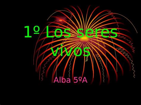 Ppt Los Seres Vivos Alba F Pdfslidenet