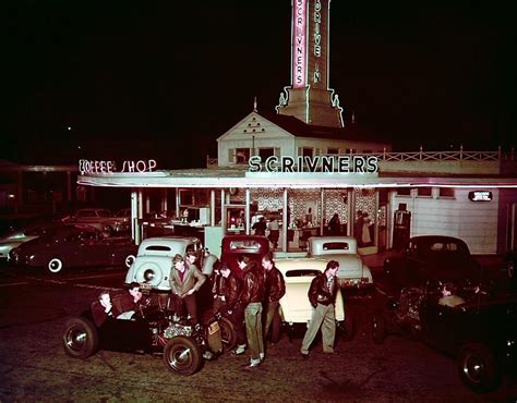 Scriveners Drive In California 1950s Roldschoolcool