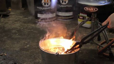Beginners Heat Treating Sup9 5160 Steel Youtube