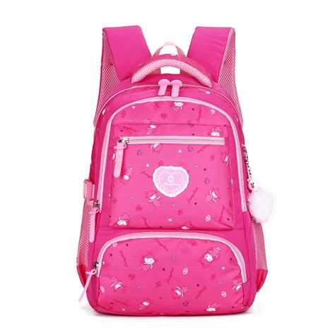 Cartoon Lovely Princess Schoolbags For Girls Children Backpack