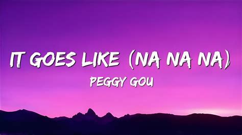 Peggy Gou It Goes Like Na Na Na Lyrics Youtube