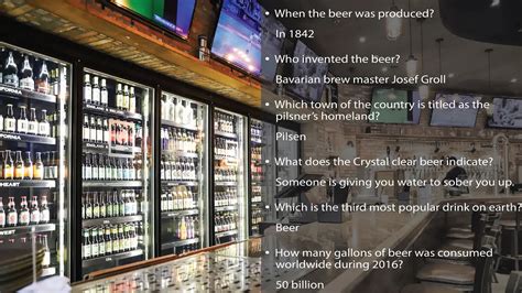 65 World Of Beer Trivia Questions And Answers