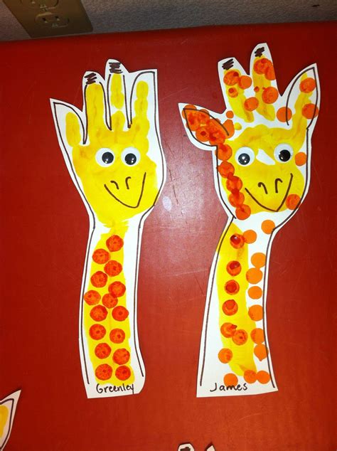 Giraffe Crafts Zoo Crafts Zoo Animal Crafts
