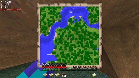 Minecraft Map Backwards When Placed On Item Frame Survival Mode