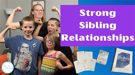 Tools For Building Strong Sibling Relationships Notconsumed Youtube