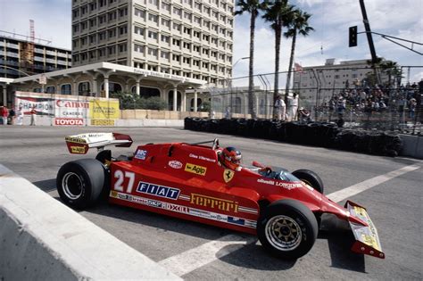 1981 Gilles Villeneuve Ferrari 126ck Fórmula 1 1980 To 1989