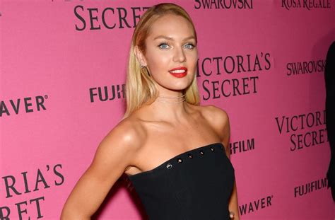 Candice Swanepoel Barely Covers Her Lady Lumps In Bare Baby Bump Pic