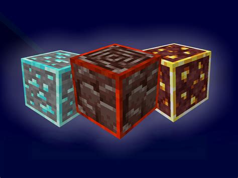 Glowing Ores And Edges Ores Minecraft Texture Pack