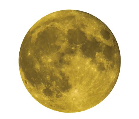 Free Photo Moon Full Moon Png Yellow Night Free Image On Pixabay