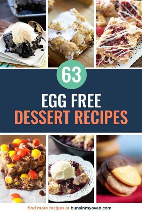 63 Recipes For Desserts Without Eggs — Buns In My Oven